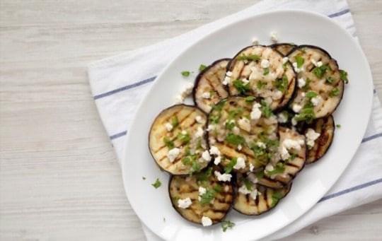 roasted eggplant and feta