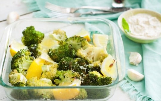 roasted garlic lemon broccoli