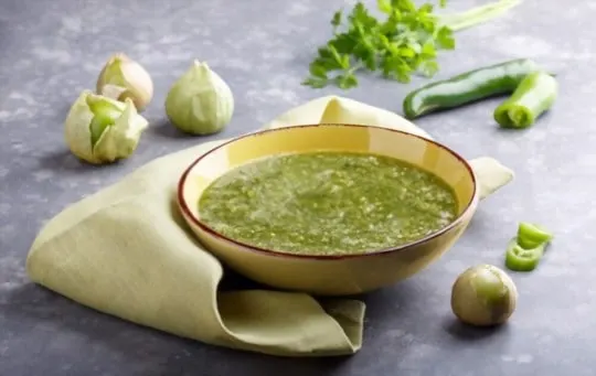 salsa verde dip