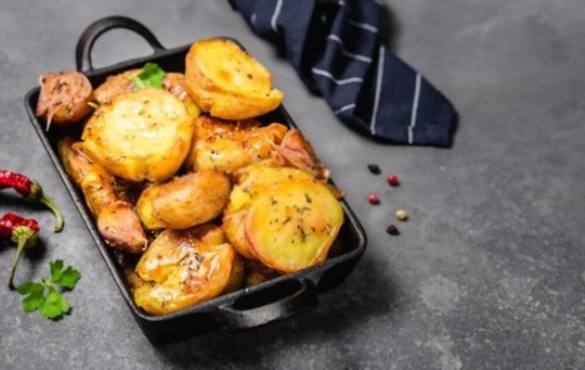 salt and vinegar crispy potatoes