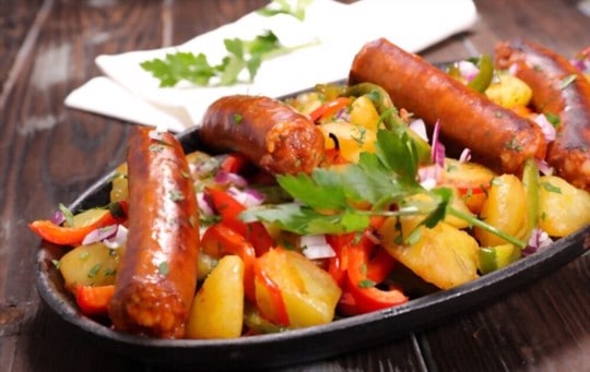 sausage and bell peppers