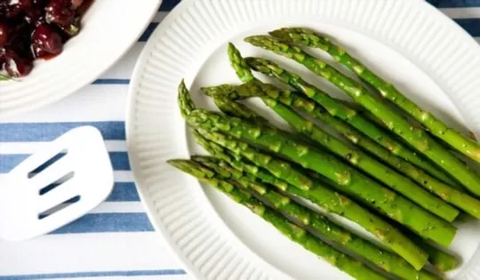 sauteed chewy asparagus