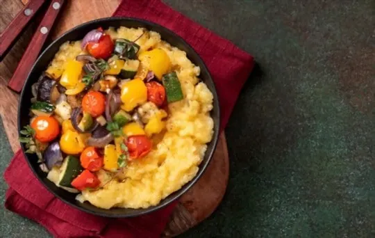 smooth and creamy polenta