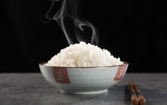 steamed rice