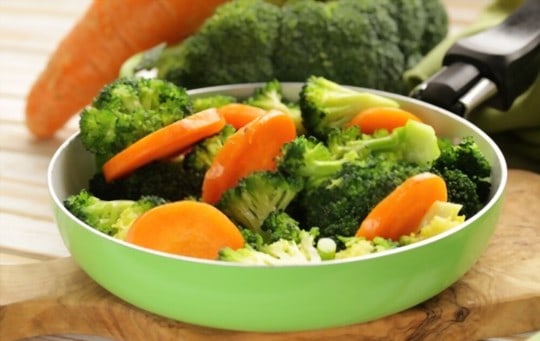 steamed vegetables