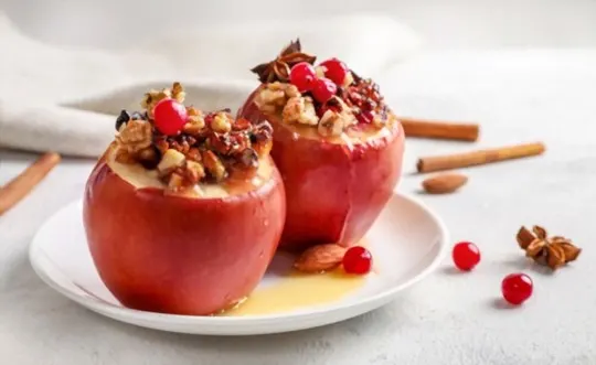 sweet baked apples