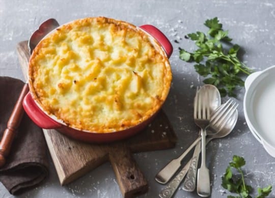 tomato and potato gratin