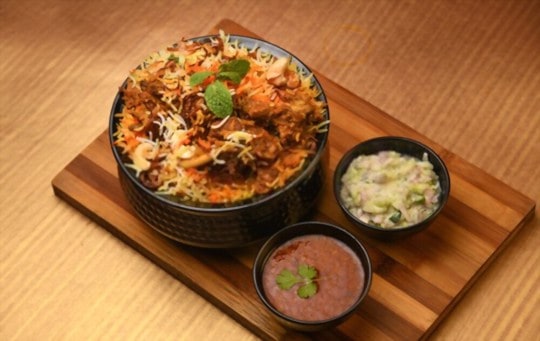 why consider serving side dishes with biryani