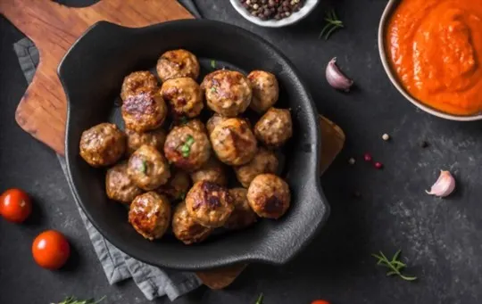 why consider serving side dishes with meatballs