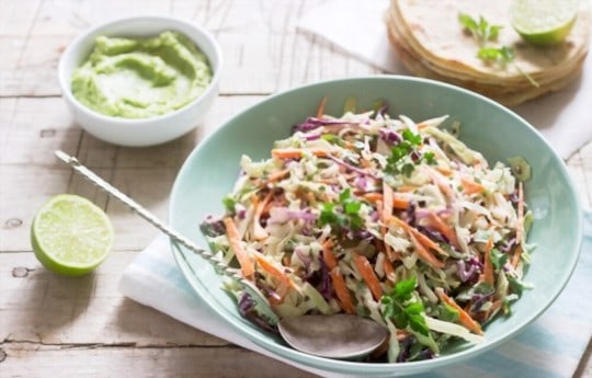 asian avocado peanut coleslaw