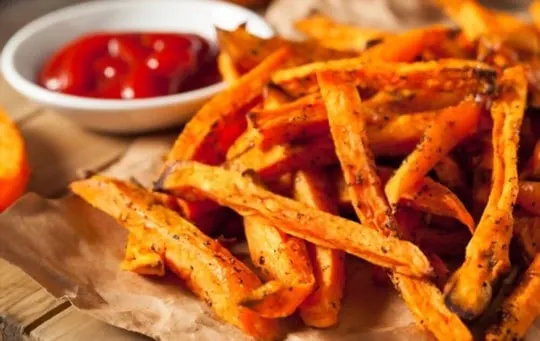 baked sweet potato fries