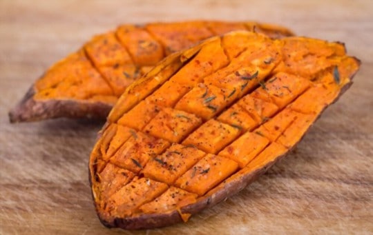 baked sweet potatoes