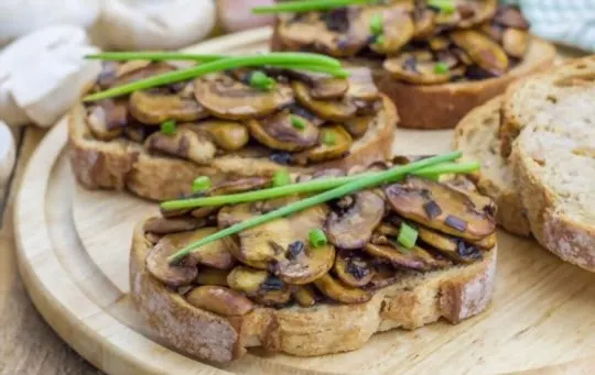 balsamic mushroom with onions