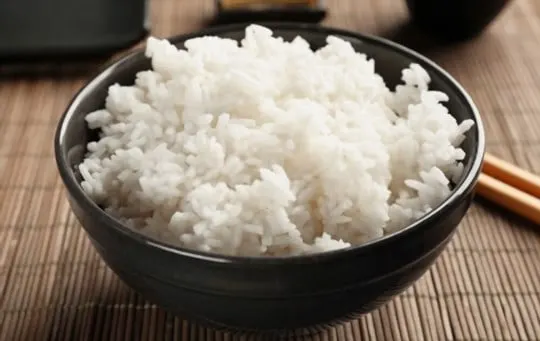 boiled rice