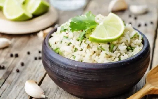 cilantro rice