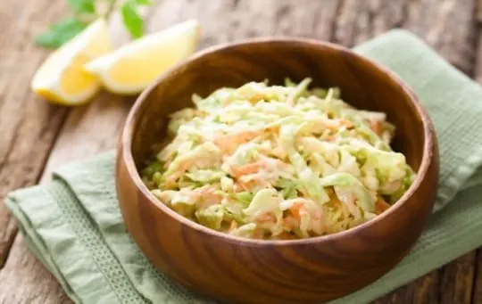 coleslaw with mayo