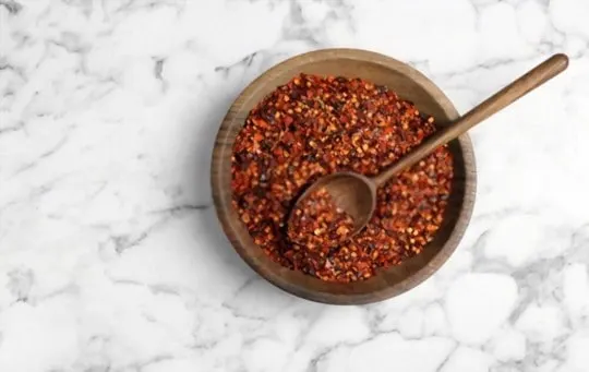 crushed pepper flakes