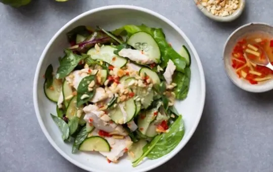 cucumber salad with peanuts