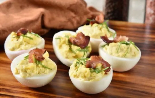 deviled eggs