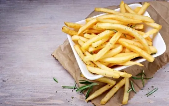 french fries