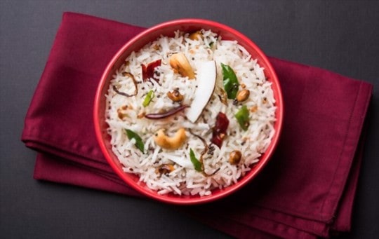 fresh coconut rice