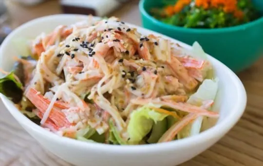 fresh kani salad