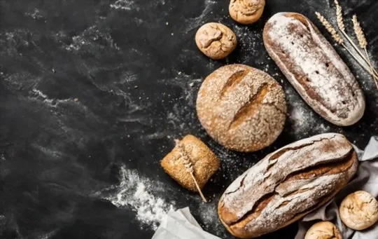 freshly baked bread