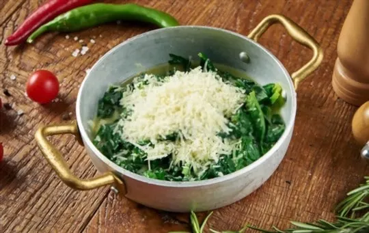 garlic spinach