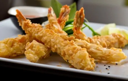 golden shrimp tempura