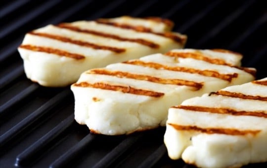 grilled halloumi