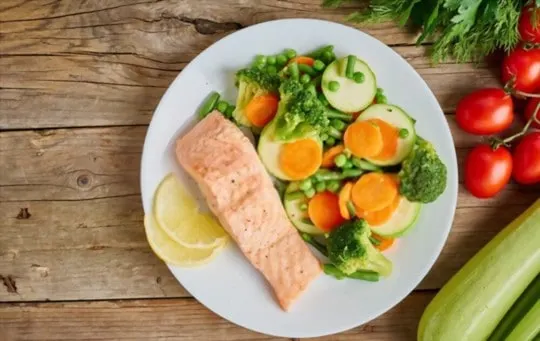 grilled or steamed vegetables