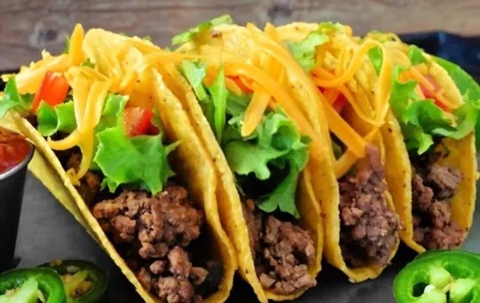 ground beef tacos