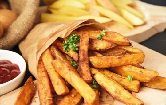 homemade fries