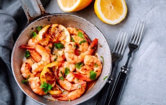 lemon garlic shrimps