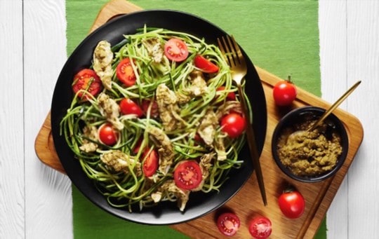 pesto zoodles