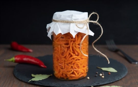 pickled carrot salad