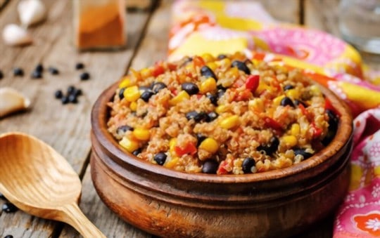 quinoa and black bean salad