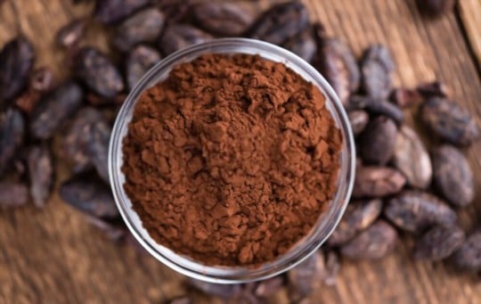 raw cacao powder