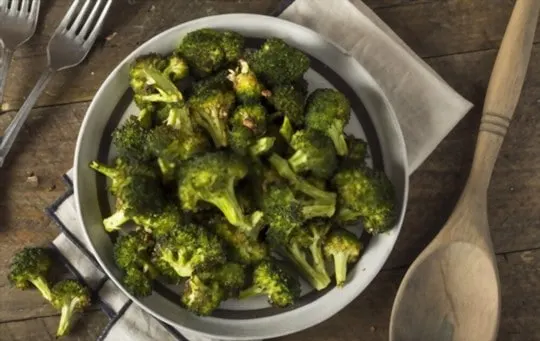 roasted broccoli with parmesan