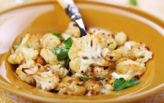 roasted garlic cauliflower