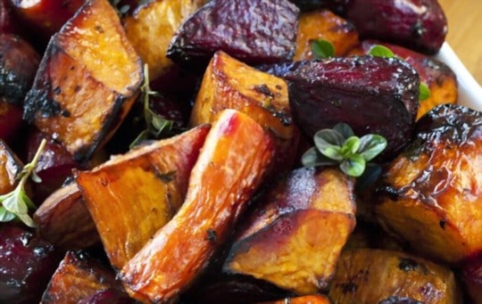 roasted sweet potatoes