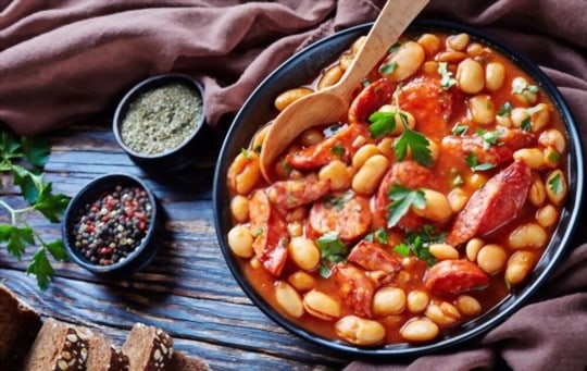 sausage and bean stew