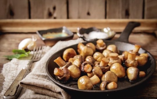 sauteed garlic mushrooms