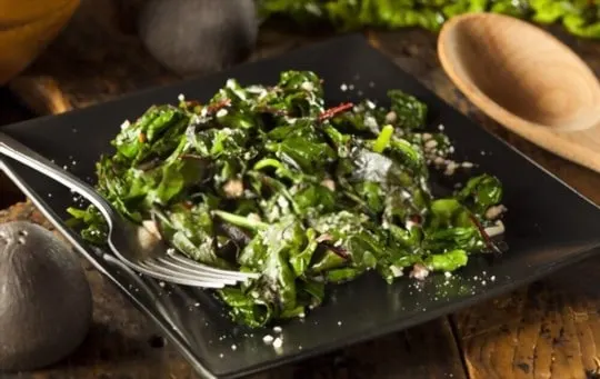 sauteed spinach with garlic