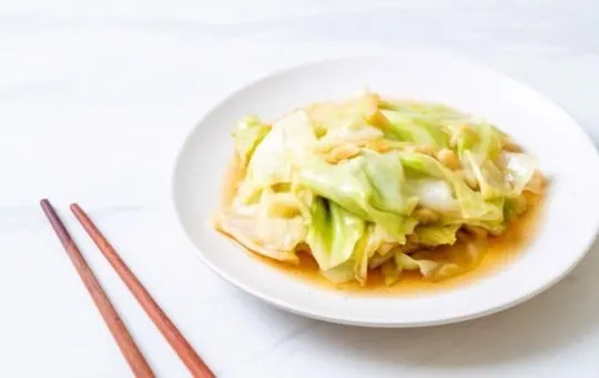 stirfried cabbage