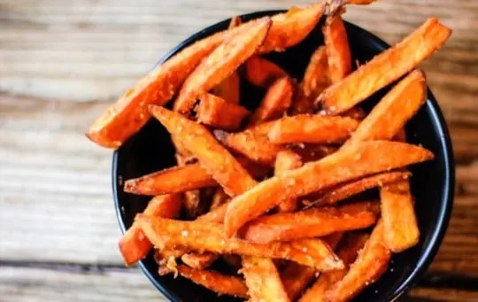 sweet potato fries