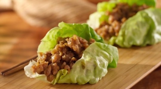 thai chicken lettuce wraps