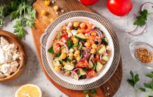 tomato feta salad