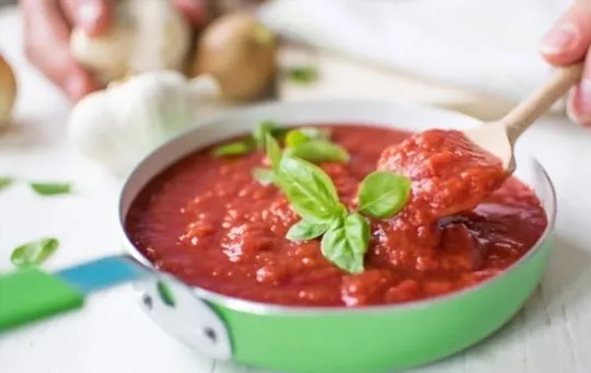 tomato sauce