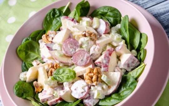 vegan waldorf salad